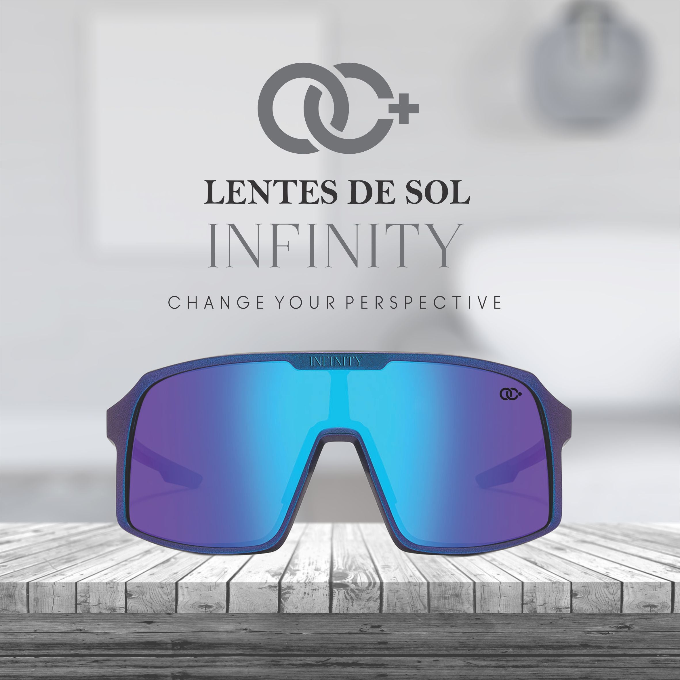 Lente Infinity Azul H150